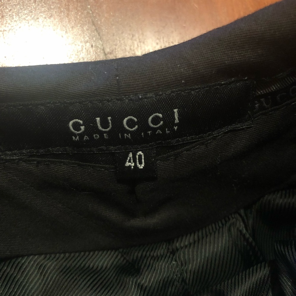 Authentic Gucci wool shirt size 40 excellent condition - Picture 8 of 10